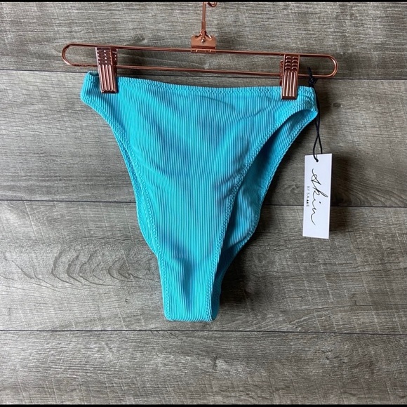 Skin by SAME Caribbean Blue Bikini Bottom - Picture 5 of 9